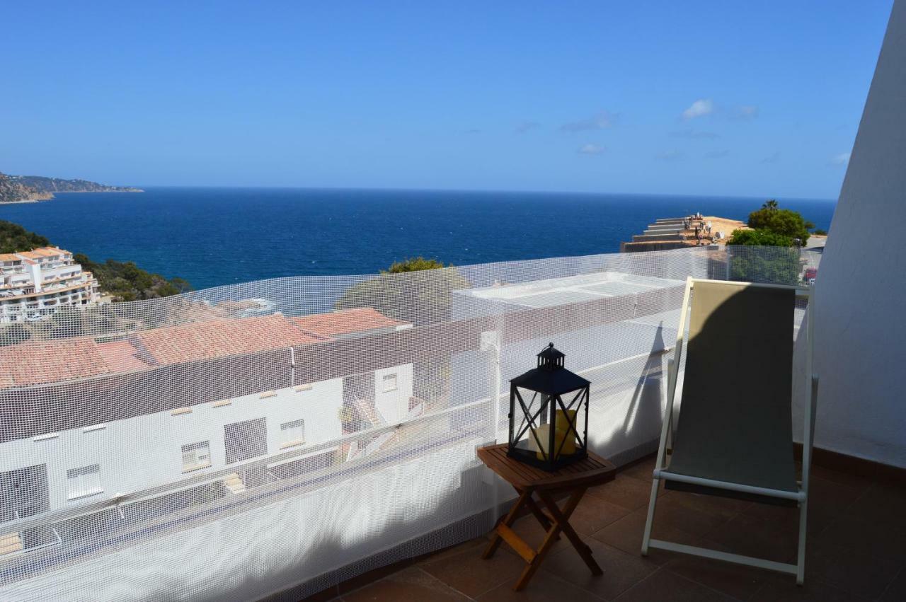 Penthouse En Duplex Avec Vue Sur La Mer Lägenhet Tossa de Mar Exteriör bild